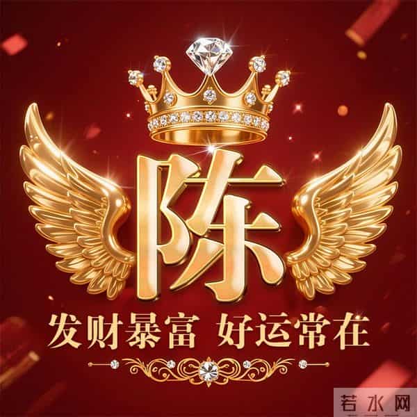 发财暴富好运常在姓氏头像-董、叶、许、李、高、方、郑、白…