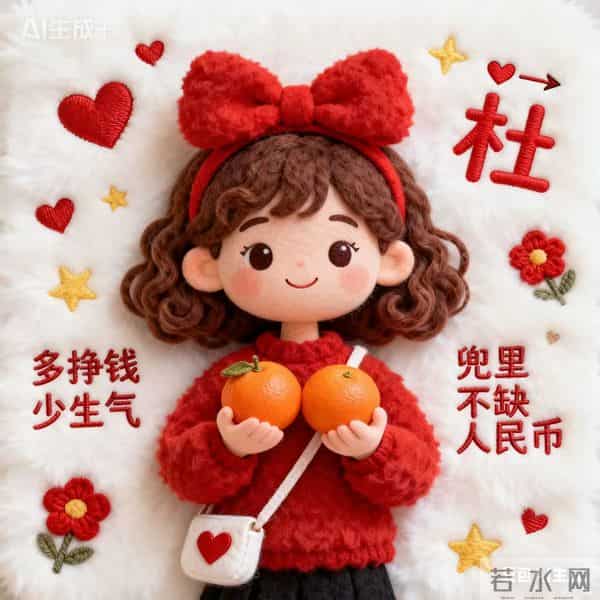 新年多挣钱少生气,羊毛毡头像先安排~