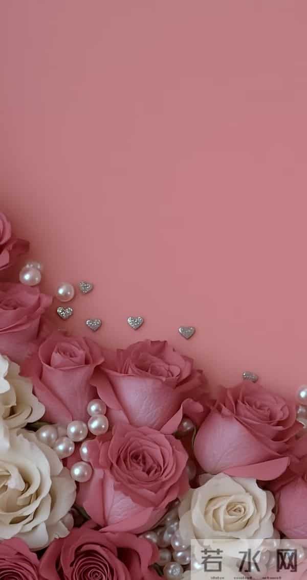 粉玫瑰壁纸