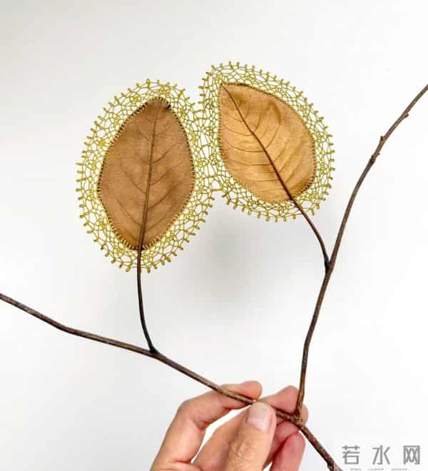 艺术家的手里真的什么都可以变美！艺术家 Susanna Bauer 树叶的艺术