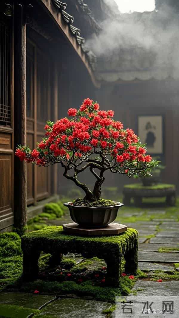 唯美风中式庭院盆景欣赏