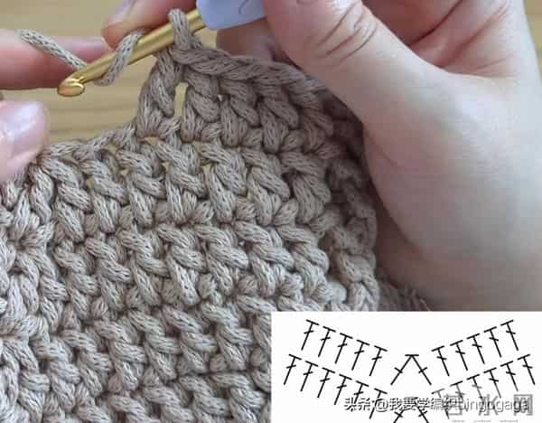 玩转基础款包包钩编,双扭条肩包教程,大方实用简约耐看