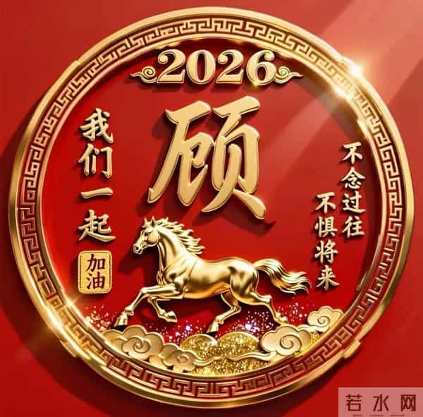2026年姓氏头像马年成功.张.陈.黄.何.纪.李.潘.祝.朱.林.赵...
