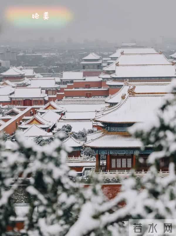 双十二给北京下了场雪，我让初三孩子撒了个欢儿