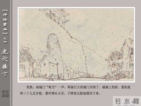 《神枪碧血》04虎穴接丁.天津人民美术出版社 连环画
