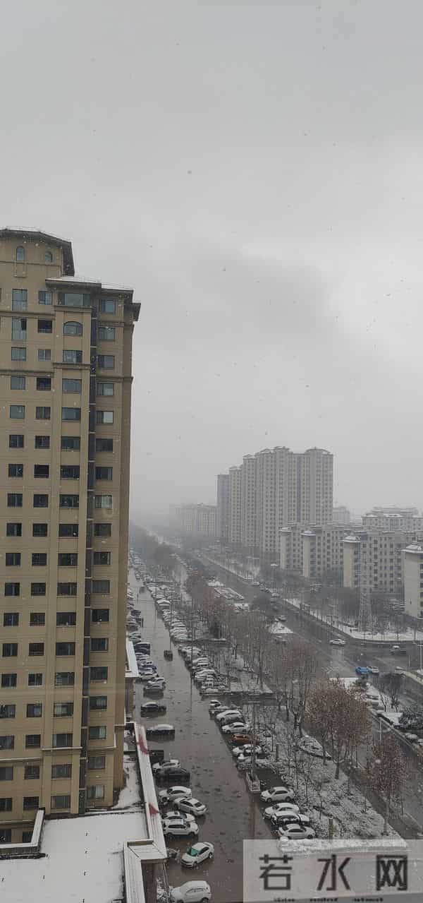 莒县的弟一场雪！