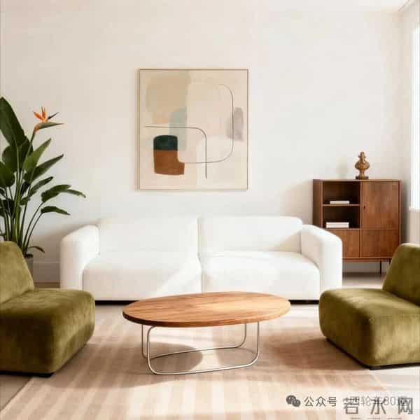 绿白搭配？在家看再久都不累