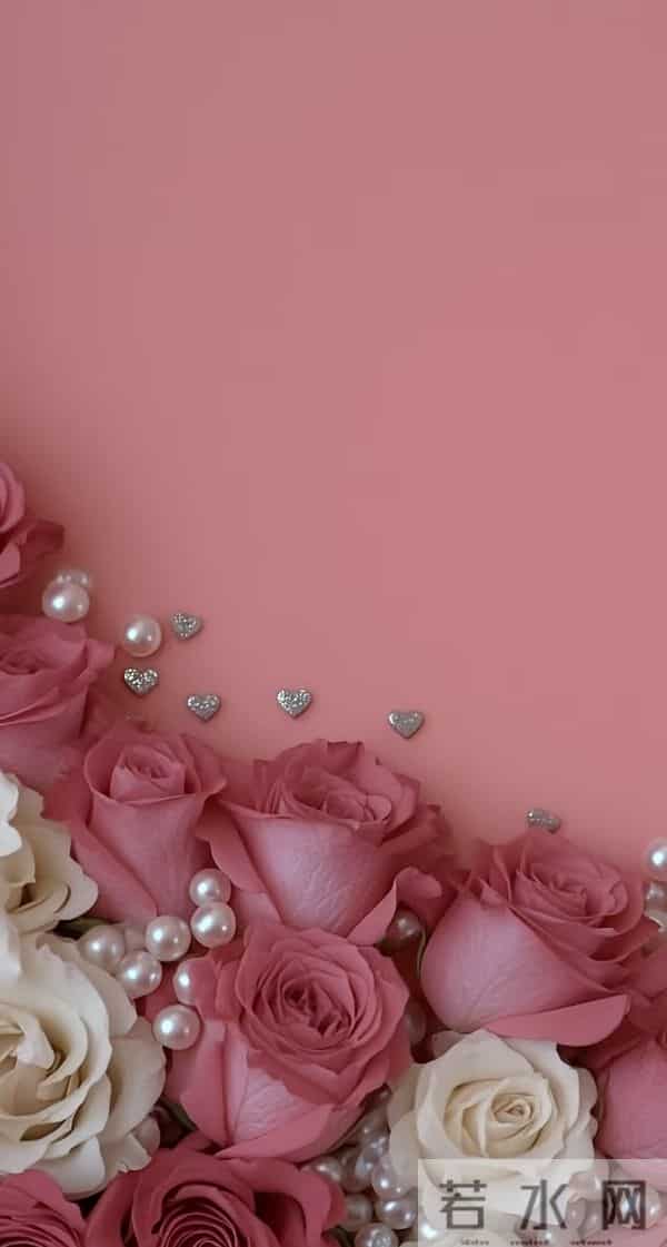 粉玫瑰壁纸
