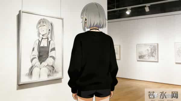 他说“别烦我”，我躲了十年，直到看见他画展上的《未晴》