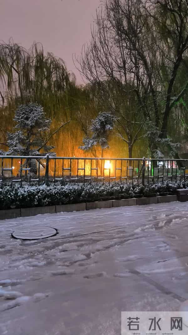 好爱这个冬天，好爱这场雪