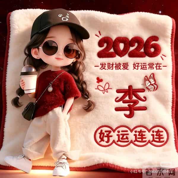 姓氏头像分享 新年新头像