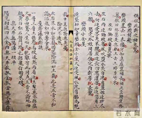 九星水法秘籍