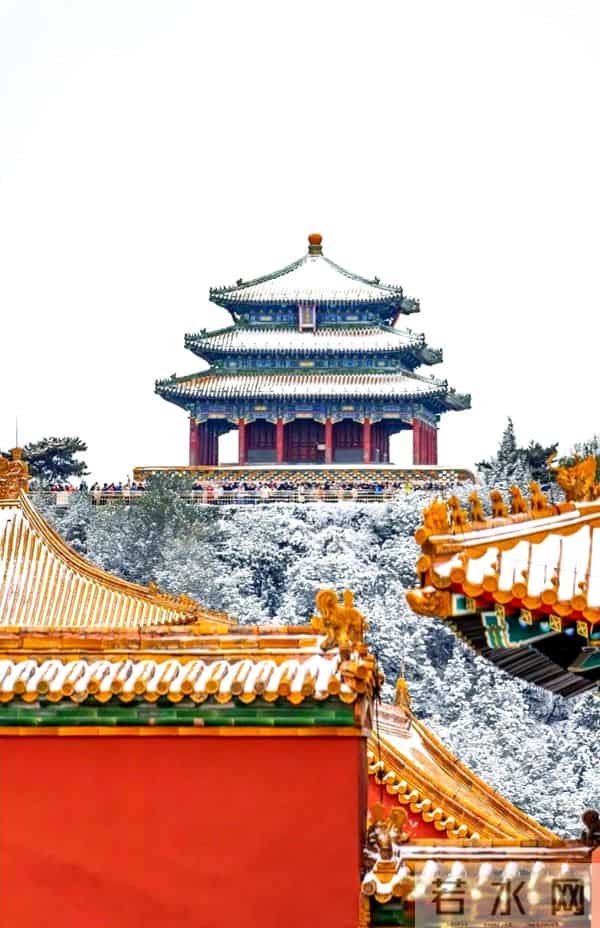 双十二给北京下了场雪，我让初三孩子撒了个欢儿