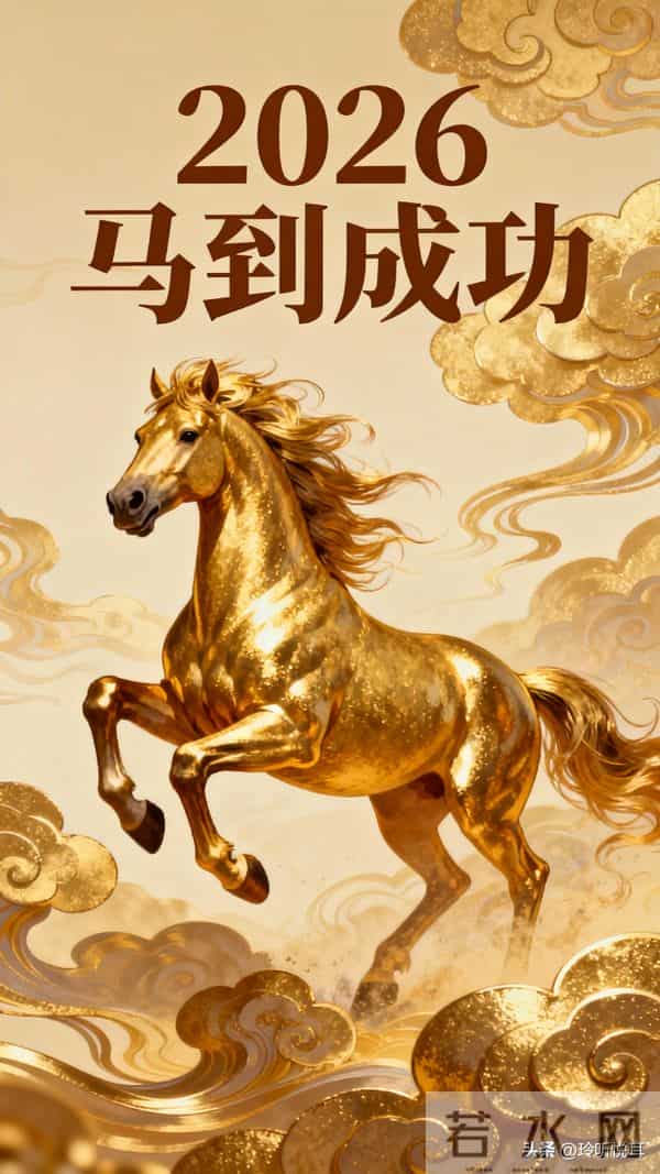 2026年 马到成功 好运连连 精美图片