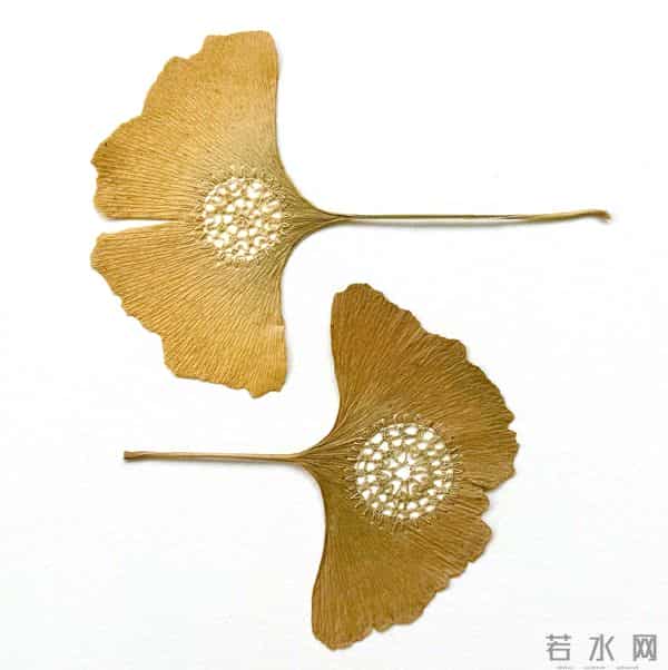 艺术家的手里真的什么都可以变美！艺术家 Susanna Bauer 树叶的艺术