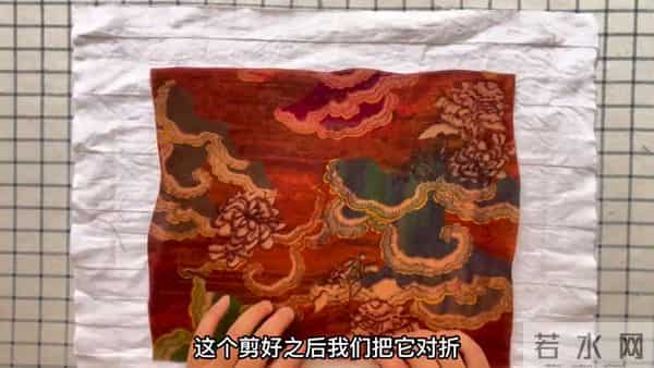 家里旧的缎面被罩不要丢，按照老式被罩再做一遍，成品太漂亮