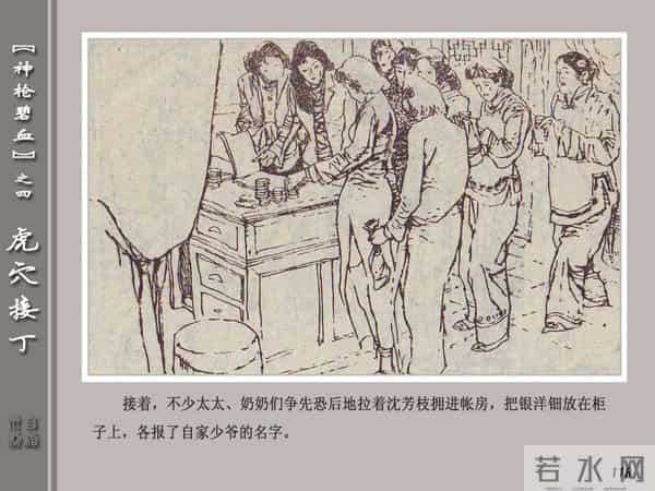 《神枪碧血》04虎穴接丁.天津人民美术出版社 连环画