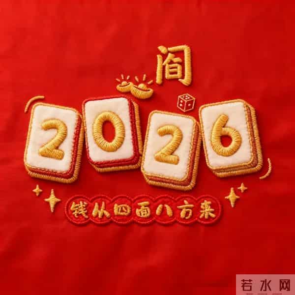 2026好运姓氏头像来啦｜2026 钱从四面八方来！