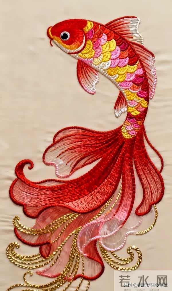 活色生香千年温柔藏在针脚里，手工刺绣的烟火气为何越品越沉醉？