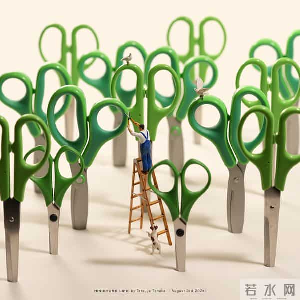 东拼西凑的艺术品，让全网1000万粉丝的追捧，他的脑洞让人跪服！