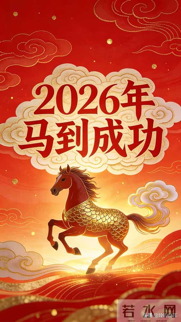 2026年 马到成功 好运连连 精美图片