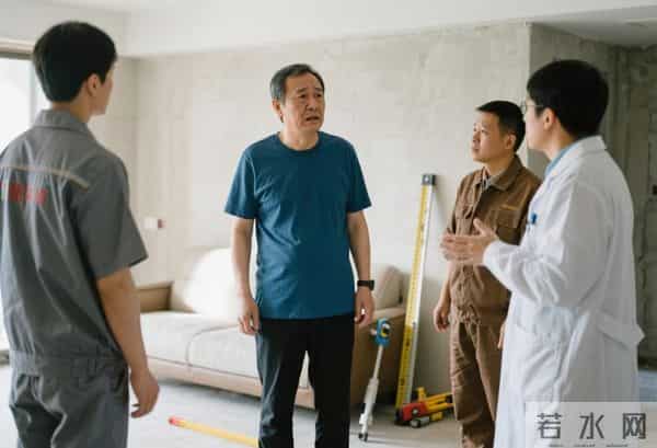 收房时发现面积少了6平米,砸墙一看,全家都不敢待在这了