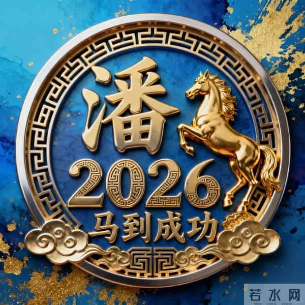 蓝金配色贵气到发光！传统回纹+鎏金泼墨背景，中式美学狠狠拿捏~