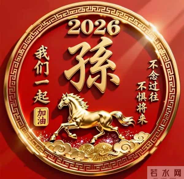 2026年姓氏头像马年成功.张.陈.黄.何.纪.李.潘.祝.朱.林.赵...