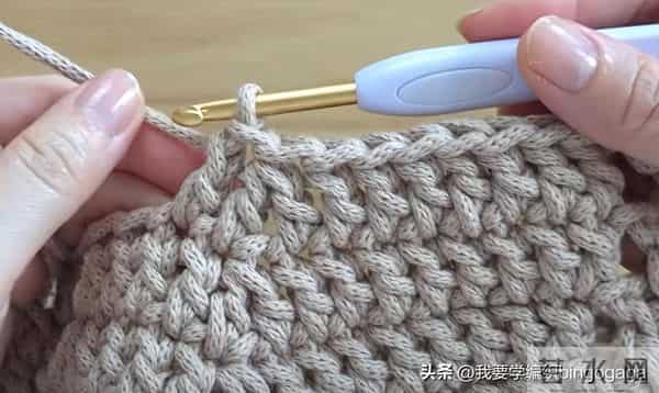 玩转基础款包包钩编,双扭条肩包教程,大方实用简约耐看