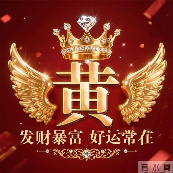 发财暴富好运常在姓氏头像-董、叶、许、李、高、方、郑、白…