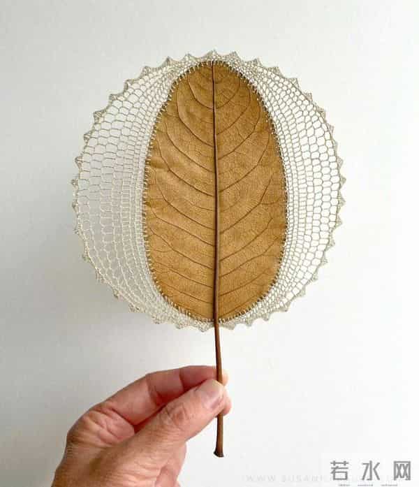 艺术家的手里真的什么都可以变美！艺术家 Susanna Bauer 树叶的艺术