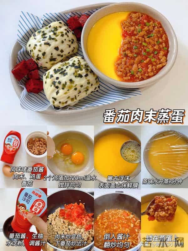 早起15分钟轻松简单搭配好营养早餐，不知道早餐给孩子做啥的快来