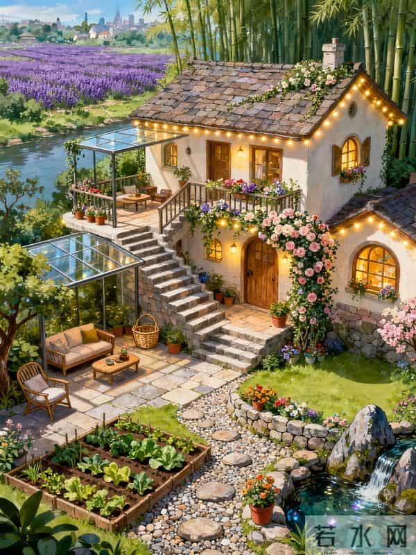 山居宅院，偷得浮生半日闲