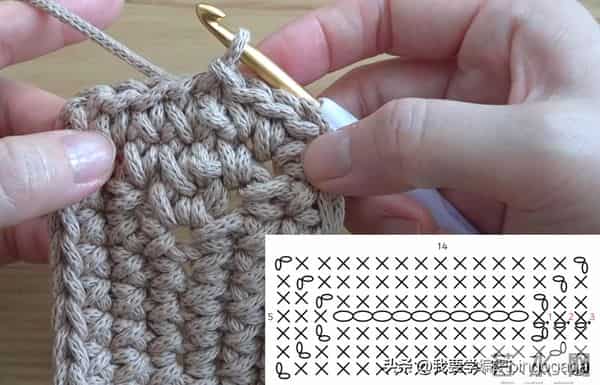 玩转基础款包包钩编,双扭条肩包教程,大方实用简约耐看