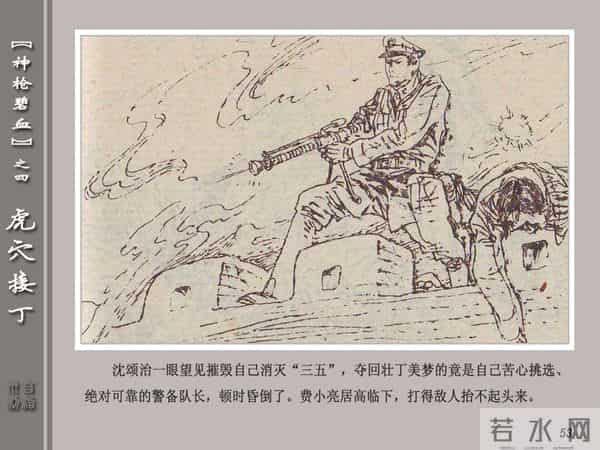 《神枪碧血》04虎穴接丁.天津人民美术出版社 连环画