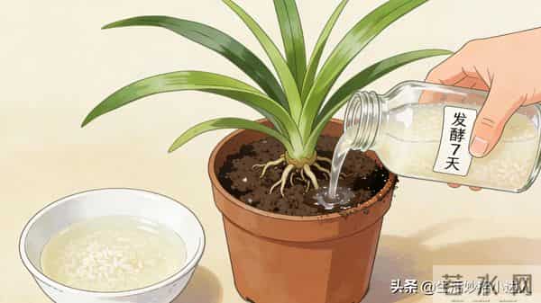 吊兰总黄叶？3个温柔养护招，叶片油亮爆小芽