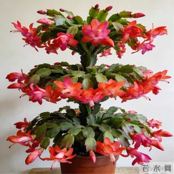 蟹爪兰有5个＂小脾气＂，顺着它。春节开满＂红灯笼＂超喜人！