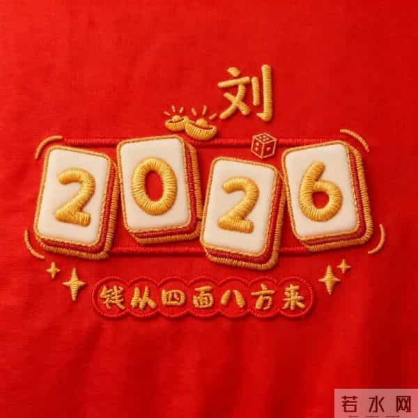 2026好运姓氏头像来啦｜2026 钱从四面八方来！