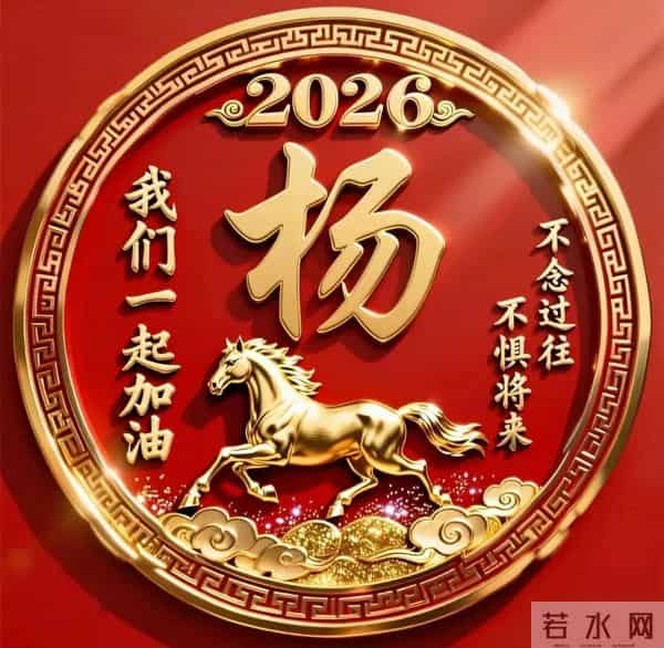 2026年姓氏头像马年成功.张.陈.黄.何.纪.李.潘.祝.朱.林.赵...