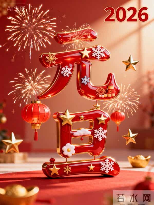 2026新年元旦图片壁纸