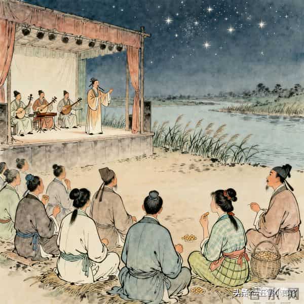 古代戏班子在村里演一回能挣多少钱 地主和佃户都怎样看戏