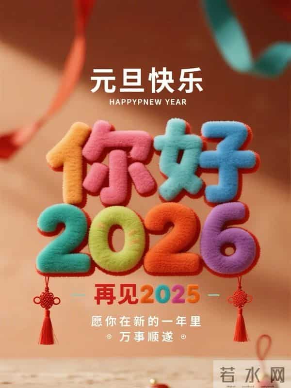 2026新年元旦图片壁纸