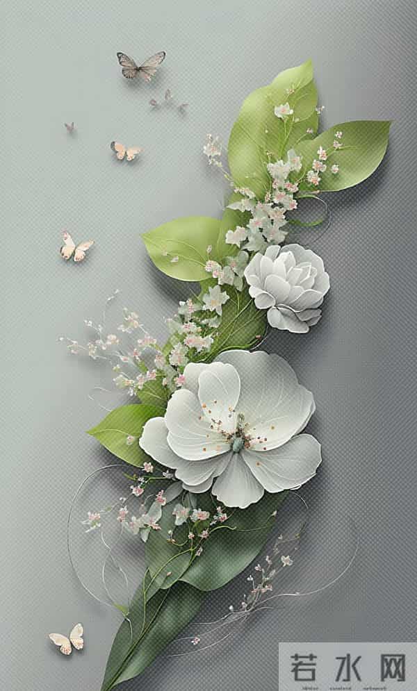 花开富贵 - 壁纸