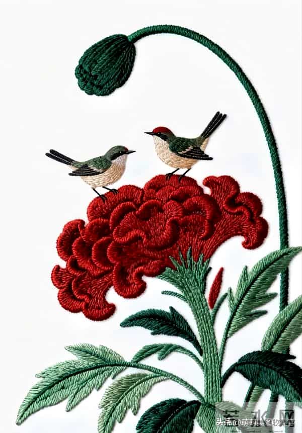 活色生香千年温柔藏在针脚里，手工刺绣的烟火气为何越品越沉醉？