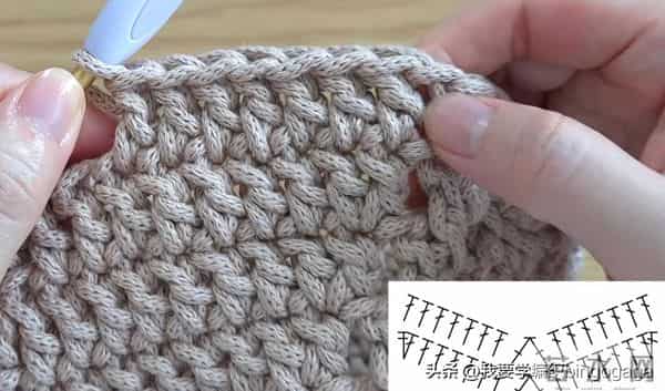 玩转基础款包包钩编,双扭条肩包教程,大方实用简约耐看