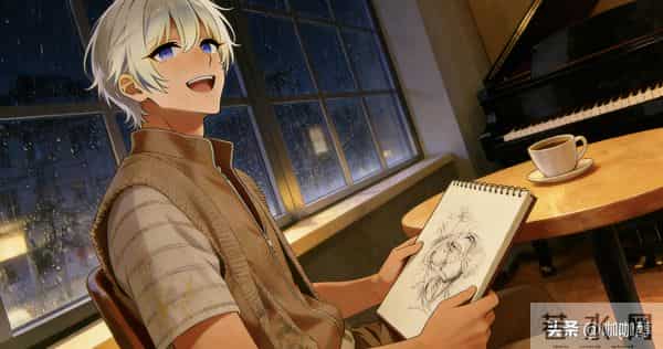 他说“别烦我”，我躲了十年，直到看见他画展上的《未晴》