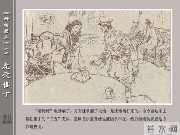 《神枪碧血》04虎穴接丁.天津人民美术出版社 连环画