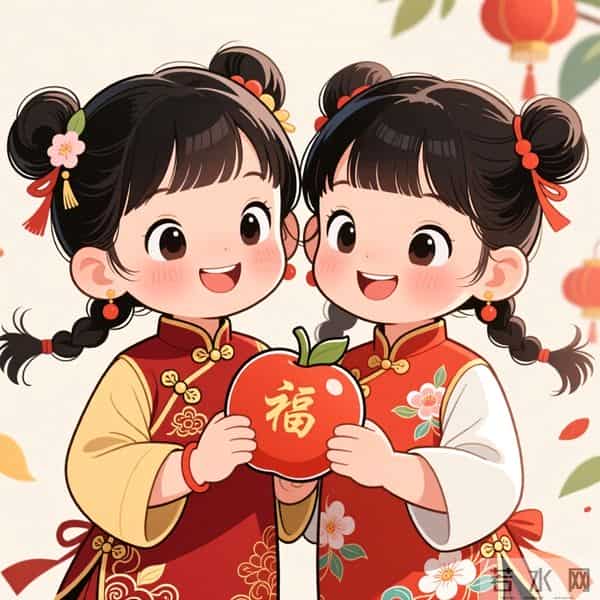 我们家小姐妺是俩个小机灵