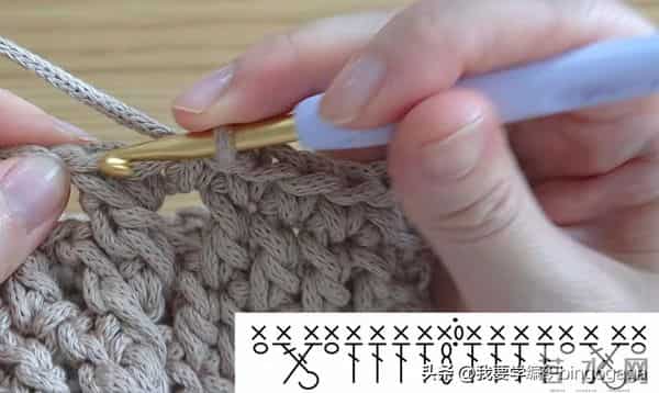 玩转基础款包包钩编,双扭条肩包教程,大方实用简约耐看