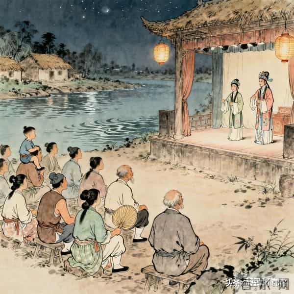古代戏班子在村里演一回能挣多少钱 地主和佃户都怎样看戏